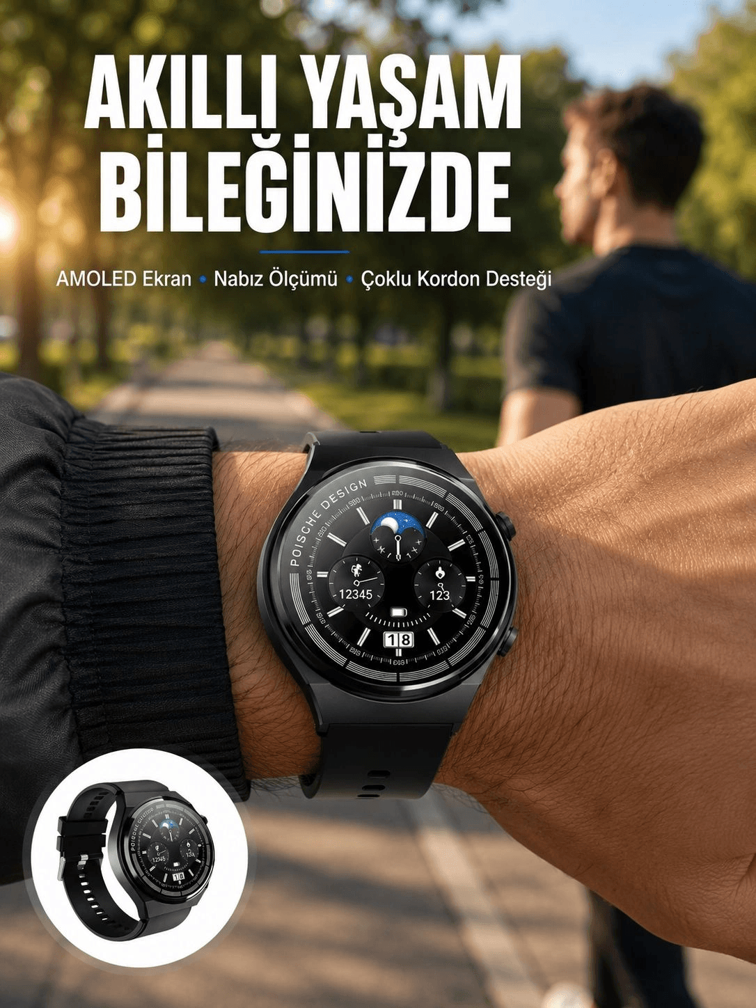 2025 Model Yeni Nesil Gps Uyumlu Uyku Takibi Ve Sağlık Takibi Spor Modları Yeni Nesil