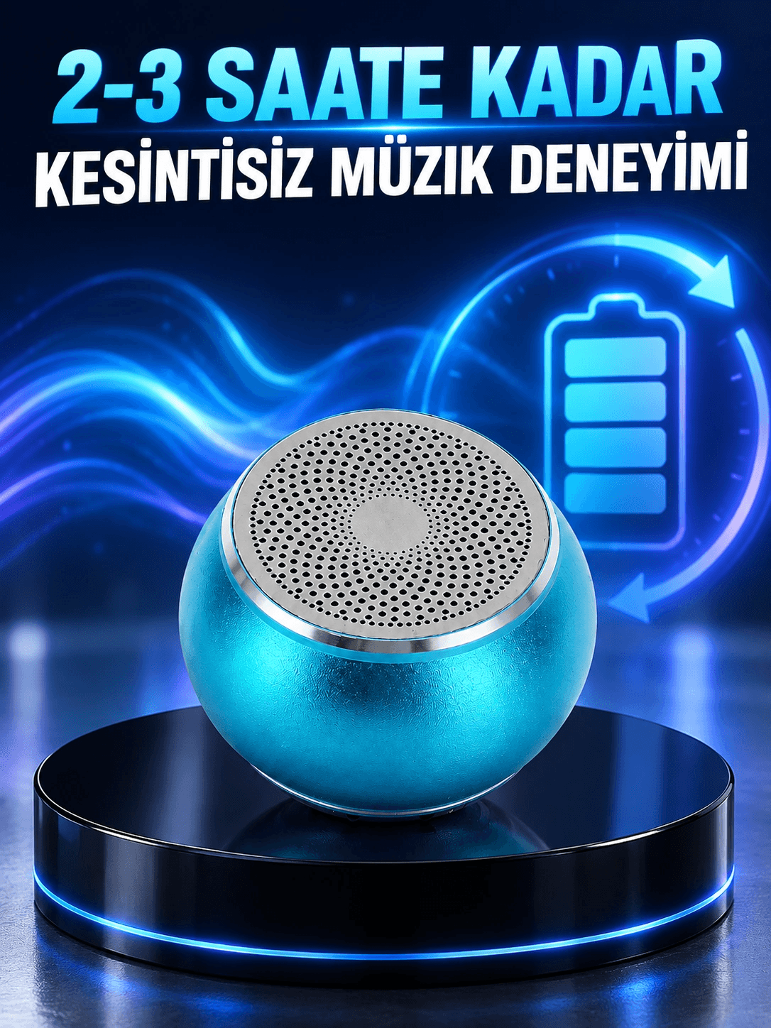 Kablosuz Bluetooth 5.0 Hoparlör | Kompakt Ve Güçlü Ses Yeni Nesil