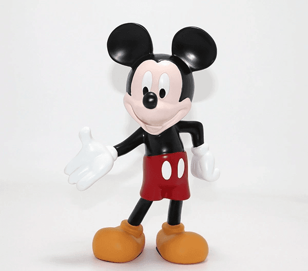 Polyester Mickey Mouse Miki Fare Figürü Alk5313