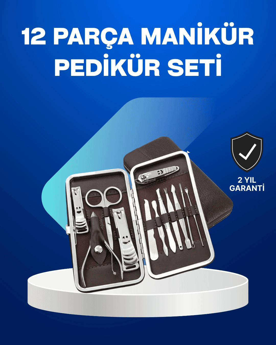 Tüm İhtiyaçlara Uygun Taşınabilir Manikür & Pedikür Seti
